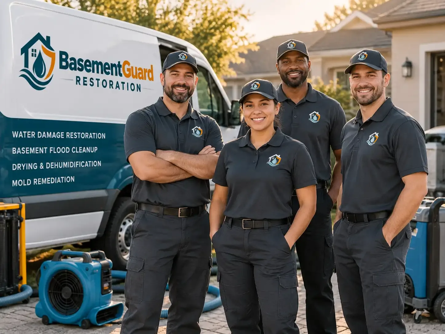 Basement Water Damage Restoration company in Inman, KS